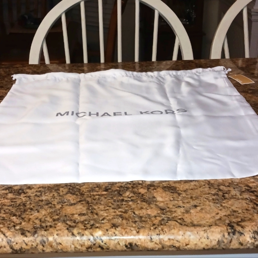 Michael Kors NWT White Polyester Dust Bag